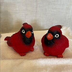 Red Cardinal Bird Figurines